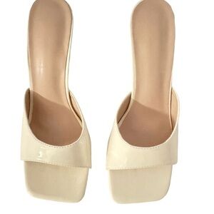 Elegant Cream Heels